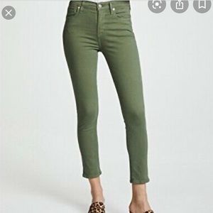 Citizens of Humanity green Cara jean, EUC, sz 27
